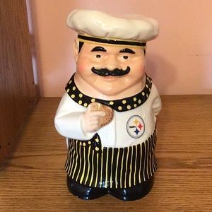 2004 Steelers Chef Cookie Jar